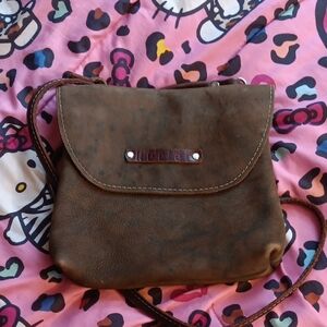 Kurier Leather Crossbody Bag
